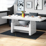 Design Couchtisch Tisch Aversa H 111 Schublade Höhenverstellbar With Regard To Couchtisch Weiß Höhenverstellbar