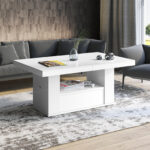 Design Couchtisch Tisch Hm 111 Hochglanz Schublade With Couchtisch Weiß Höhenverstellbar