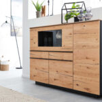 Interliving Wohnzimmer Serie 2103 – Highboard 560813, Schiefer Throughout Highboards Wohnzimmer