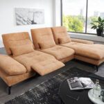 Stoff Ecksofa L Form Inkl. Motorischer Relaxfunktion | Uni Polster Throughout Ecksofas Mit Relaxfunktion